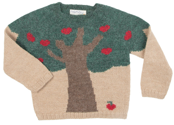 NW172 Apple tree sweater