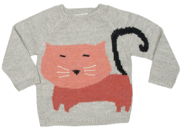 NW178 Cat sweater Rose