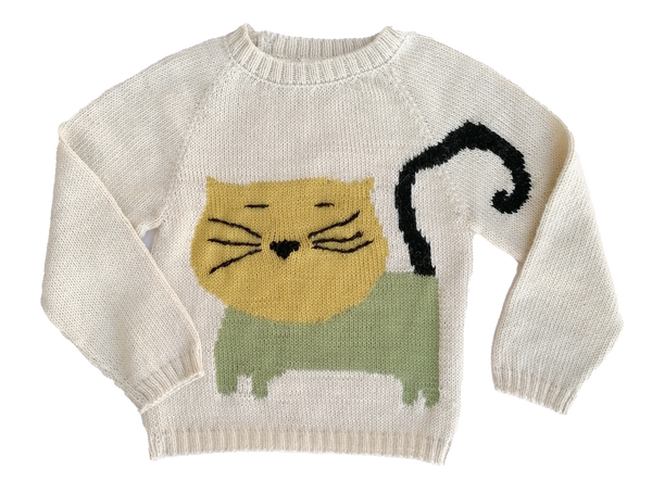 NW354 Cat in the Morning Sweater