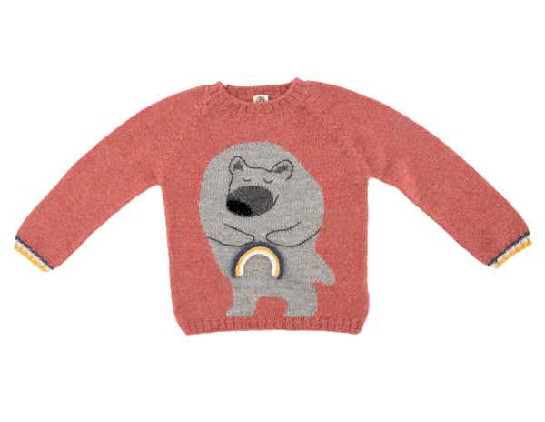 NW422 Bear Pink Sweater