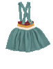 NW433 Mint Tutu skirt