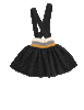 NW435 Tutu skirt in charcoal