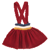 NW437 Tutu skirt in Red